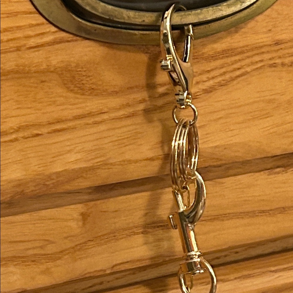 Cute Red Cherry Pom Keychain Bag Charm - Picture 3 of 7